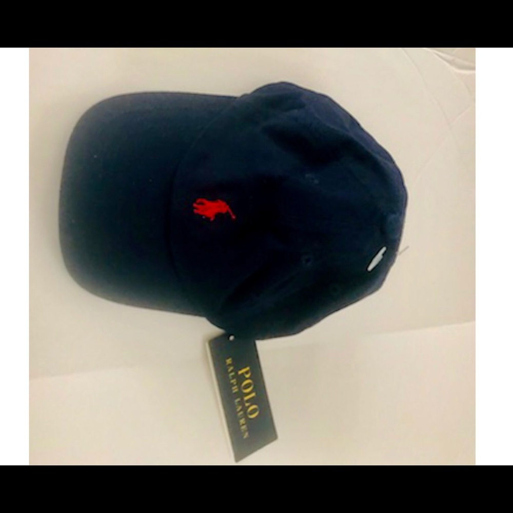 New Girl’s Ralph Lauren Polo Baseball Cap Navy Blue 2T- 4T - Picture 10 of 16